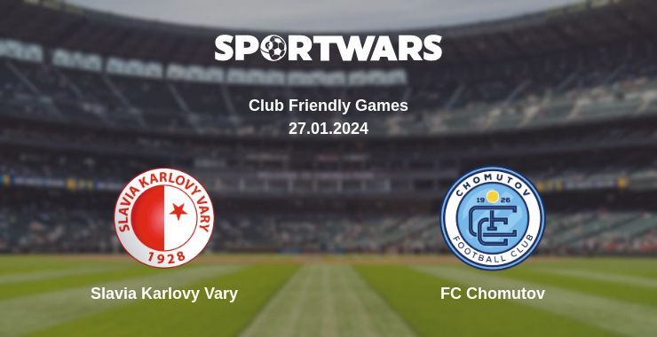 Slavia Karlovy Vary — FC Chomutov watch online for free 27.01.2024