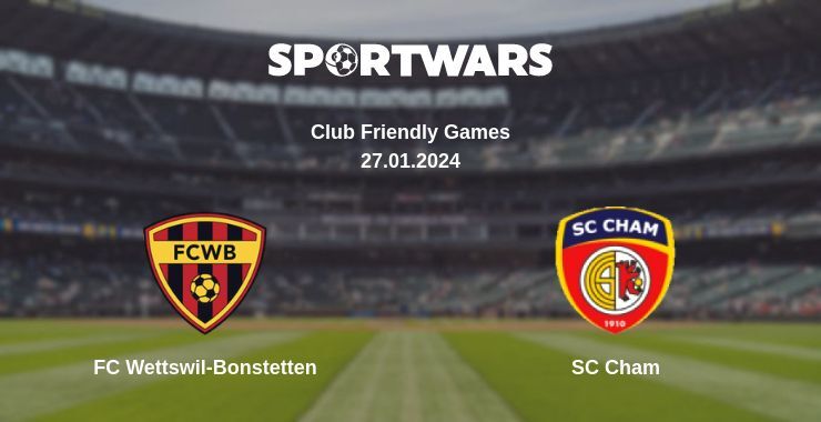 FC Wettswil-Bonstetten — SC Cham watch online for free 27.01.2024