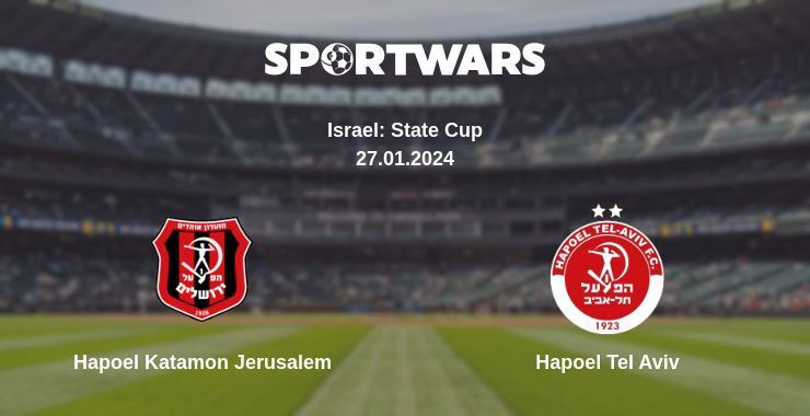 Hapoel Katamon Jerusalem — Hapoel Tel Aviv watch online for free 27.01.2024