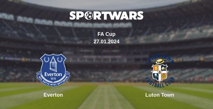 Result of the Everton — Luton Town match, 27.01.2024