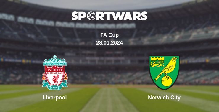 Result of the Liverpool — Norwich City match, 28.01.2024