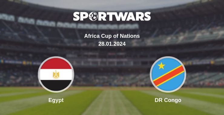 Egypt — DR Congo watch online for free 28.01.2024