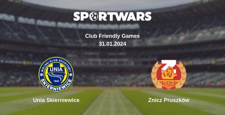 Unia Skierniewice — Znicz Pruszków watch online for free 31.01.2024