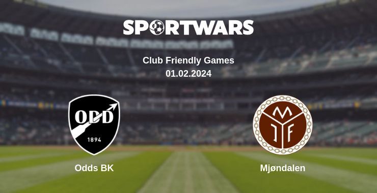 Odds BK — Mjøndalen watch online for free 01.02.2024