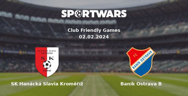 SK Hanácká Slavia Kroměříž — Baník Ostrava B watch online for free 02.02.2024