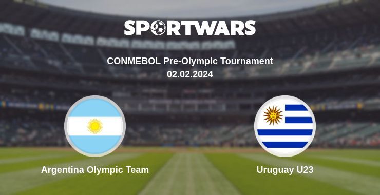 Argentina Olympic Team — Uruguay U23 watch online for free 02.02.2024