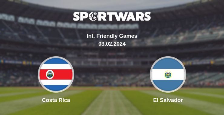 Costa Rica — El Salvador watch online for free 03.02.2024