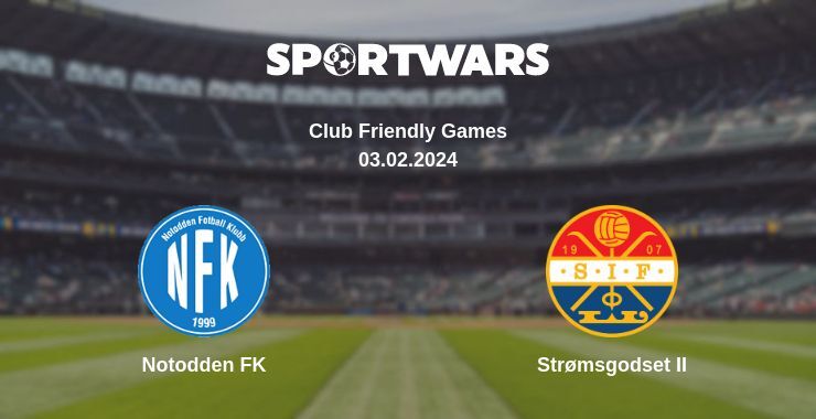 Notodden FK — Strømsgodset II watch online for free 03.02.2024