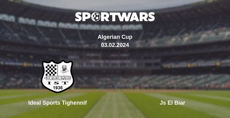 Ideal Sports Tighennif — Js El Biar watch online for free 03.02.2024