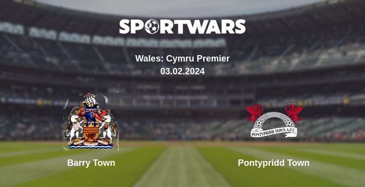 Barry Town — Pontypridd Town watch online for free 03.02.2024