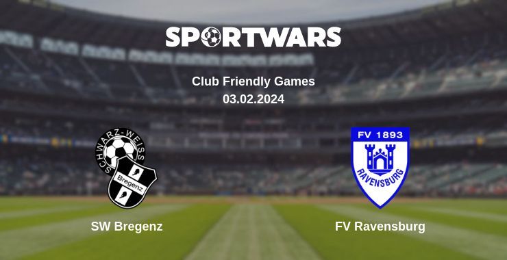 SW Bregenz — FV Ravensburg watch online for free 03.02.2024