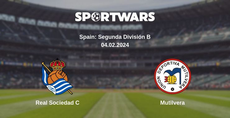 Real Sociedad C — Mutilvera, where to watch online broadcast, 04.02.2024