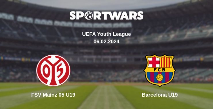 FSV Mainz 05 U19 — Barcelona U19 watch online for free 06.02.2024