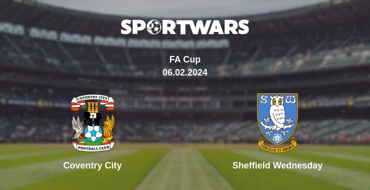 Result of the Coventry City — Sheffield Wednesday match, 06.02.2024