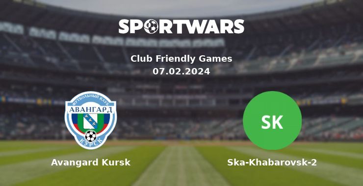 Avangard Kursk — Ska-Khabarovsk-2 watch online for free 07.02.2024