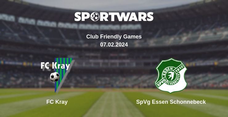 FC Kray — SpVg Essen Schonnebeck watch online for free 07.02.2024