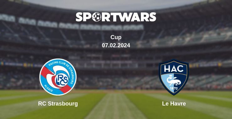 Result of the RC Strasbourg — Le Havre match, 07.02.2024