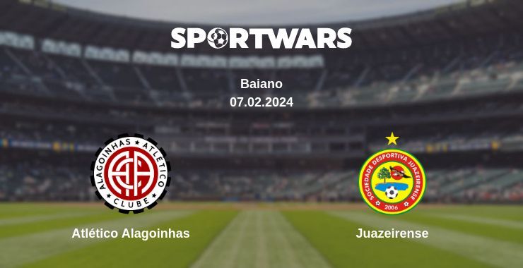 Atlético Alagoinhas — Juazeirense watch online for free 07.02.2024