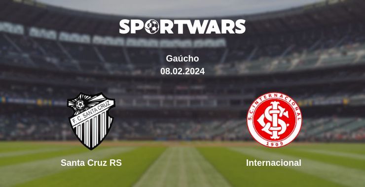 Santa Cruz RS — Internacional watch online for free 08.02.2024