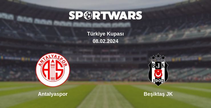 Antalyaspor — Beşiktaş JK watch online for free 08.02.2024