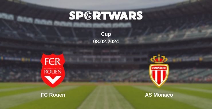 FC Rouen — AS Monaco watch online for free 08.02.2024