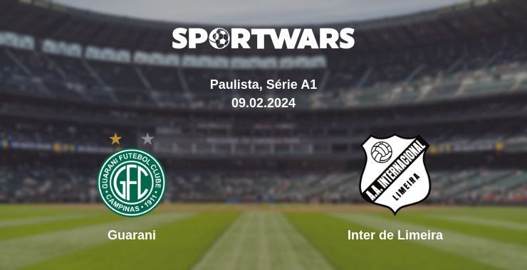 Guarani — Inter de Limeira watch online for free 09.02.2024