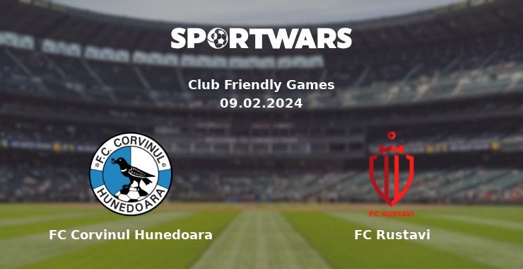 FC Corvinul Hunedoara — FC Rustavi watch online for free 09.02.2024