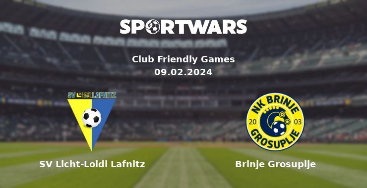 SV Licht-Loidl Lafnitz — Brinje Grosuplje watch online for free 09.02.2024