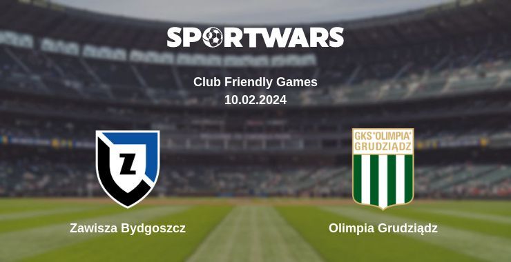 Zawisza Bydgoszcz — Olimpia Grudziądz watch online for free 10.02.2024