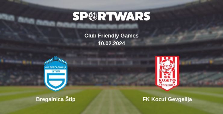 Bregalnica Štip — FK Kozuf Gevgelija watch online for free 10.02.2024