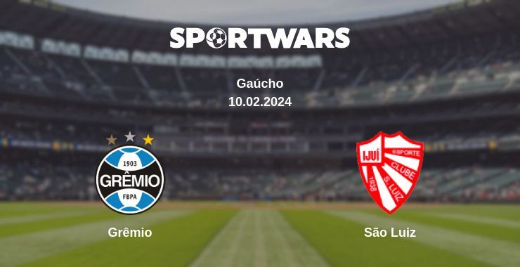 Grêmio — São Luiz watch online for free 10.02.2024