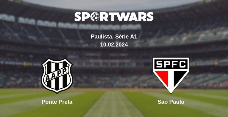 Ponte Preta — São Paulo watch online for free 10.02.2024