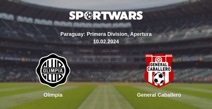 Olimpia — General Caballero watch online for free 10.02.2024