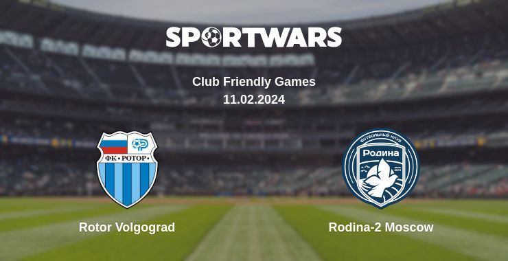 Rotor Volgograd — Rodina-2 Moscow watch online for free 11.02.2024