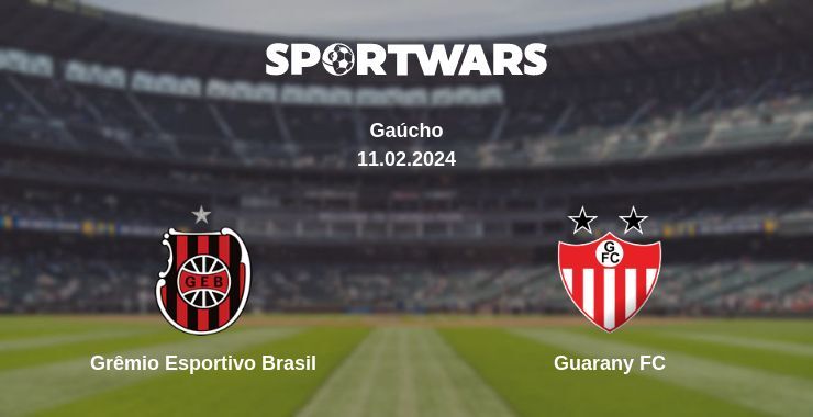 Grêmio Esportivo Brasil — Guarany FC watch online for free 11.02.2024