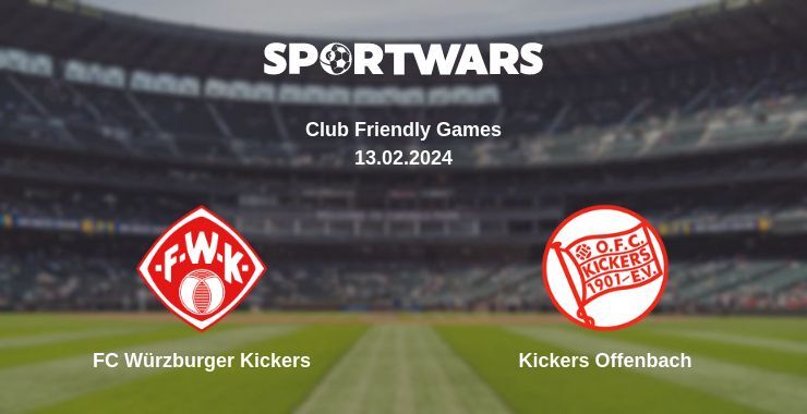 FC Würzburger Kickers — Kickers Offenbach watch online for free 13.02.2024