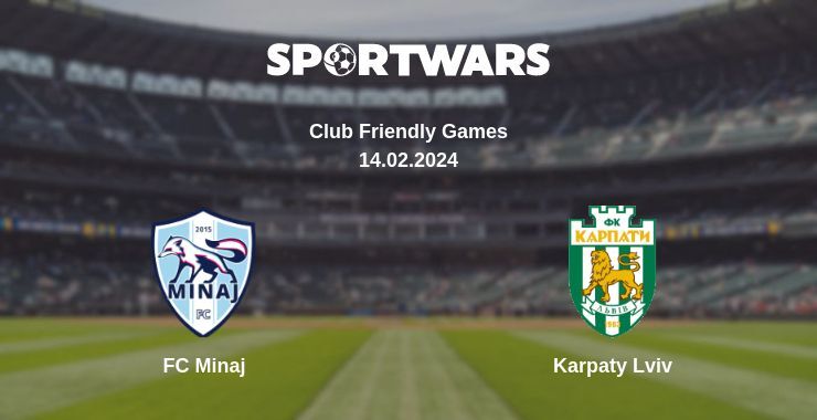 FC Minaj — Karpaty Lviv watch online for free 14.02.2024