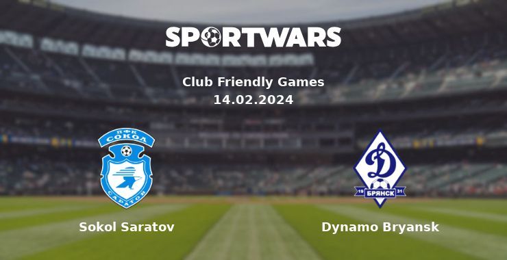 Sokol Saratov — Dynamo Bryansk watch online for free 14.02.2024