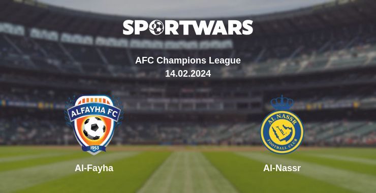 Al-Fayha — Al-Nassr watch online for free 14.02.2024