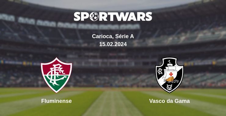 Result of the Fluminense — Vasco da Gama match, 15.02.2024