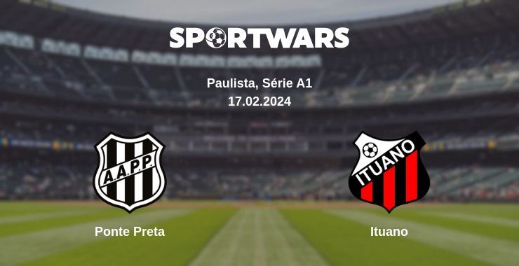 Ponte Preta — Ituano watch online for free 17.02.2024