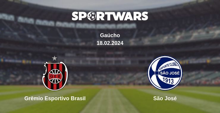 Result of the Grêmio Esportivo Brasil — São José match, 18.02.2024