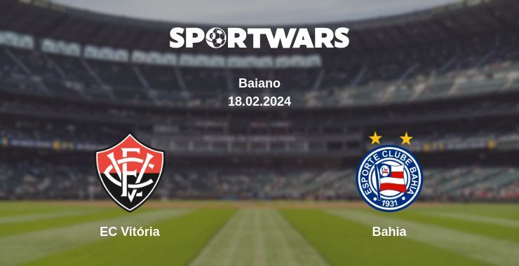 EC Vitória — Bahia watch online for free 18.02.2024