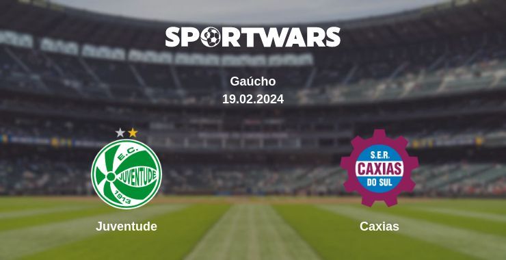 Result of the Juventude — Caxias match, 19.02.2024