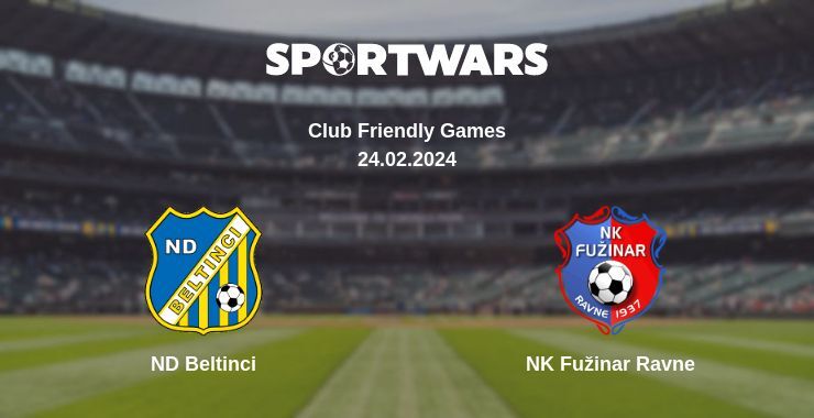 Result of the ND Beltinci — NK Fužinar Ravne match, 24.02.2024