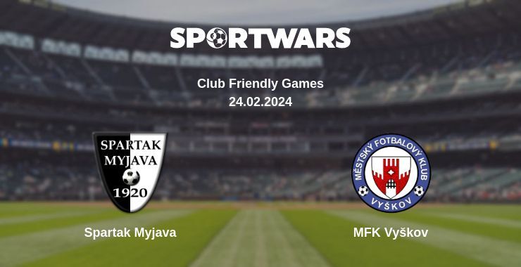 Spartak Myjava — MFK Vyškov watch online for free 24.02.2024