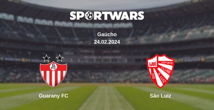 Guarany FC — São Luiz watch online for free 24.02.2024