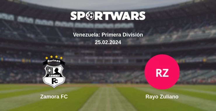 Zamora FC — Rayo Zuliano watch online for free 25.02.2024