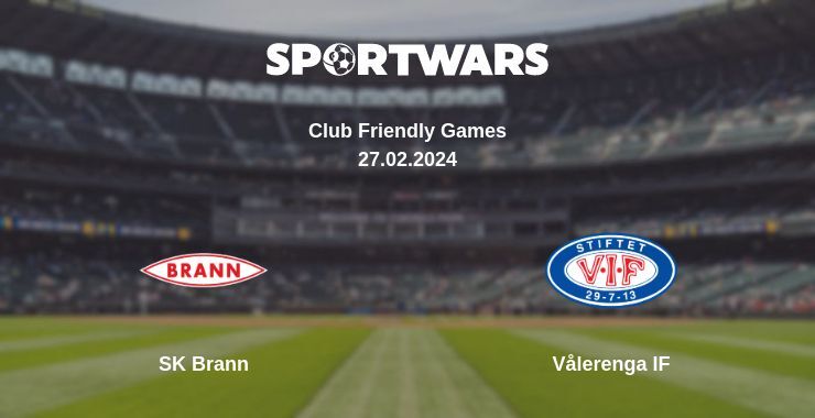 SK Brann — Vålerenga IF watch online for free 27.02.2024