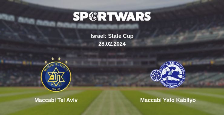 Maccabi Tel Aviv — Maccabi Yafo Kabilyo watch online for free 28.02.2024